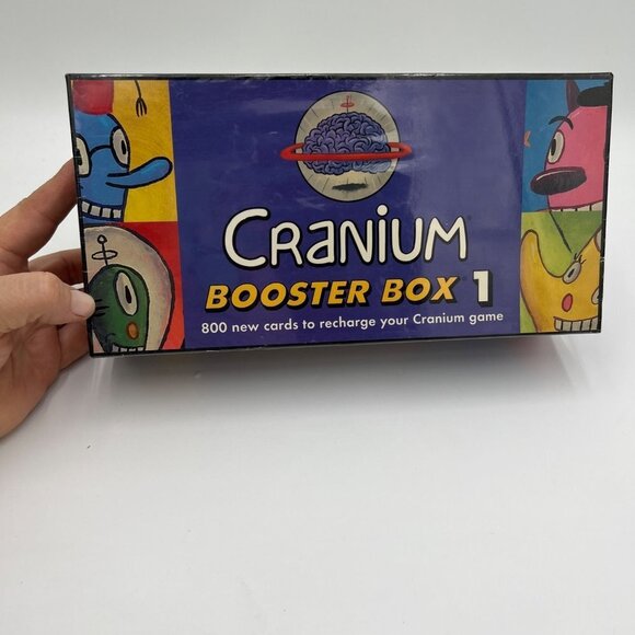 New Sealed Cranium Booster Box 1~ 800 Cards to Recharge Your Cranium Board Game - Picture 1 of 11